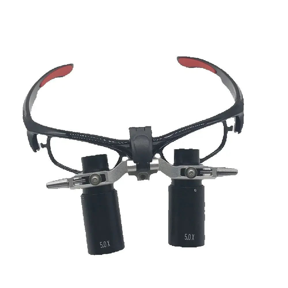 

Стоматологическая хирургическая лупа, преобразовательная линза 4,0X, 5,0X и 6,0X, лупы, пупилярное расстояние и регулируемый по вертикальному углу