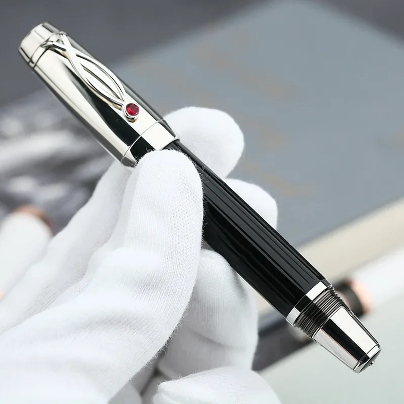 MAJOHN X1 Resin Retractable Fountain Pen EF Nib for Men Women Student Office Business Present Handwriting Pen