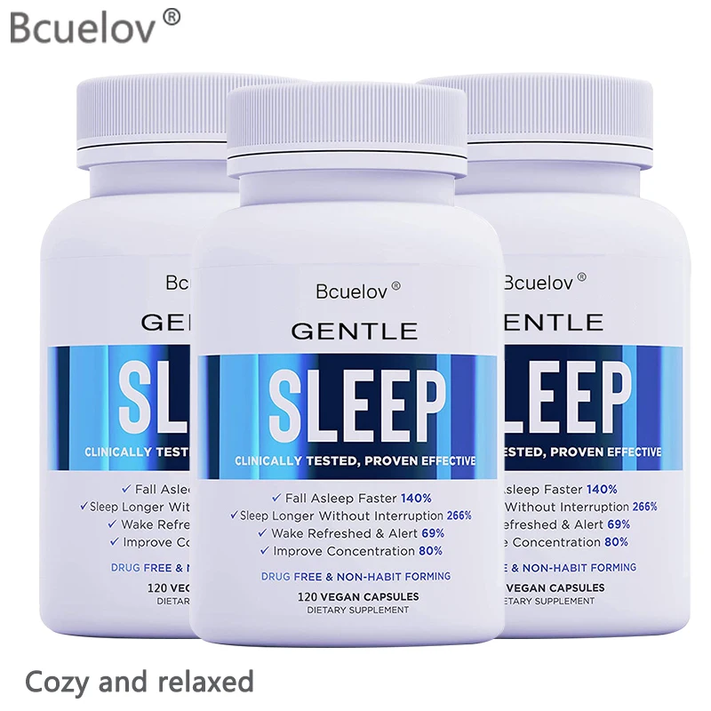 

Bcuelov Falls Asleep Fast Without Disturbance Provides Natural Sleep Support Prolongs Sleep Relieves Stress