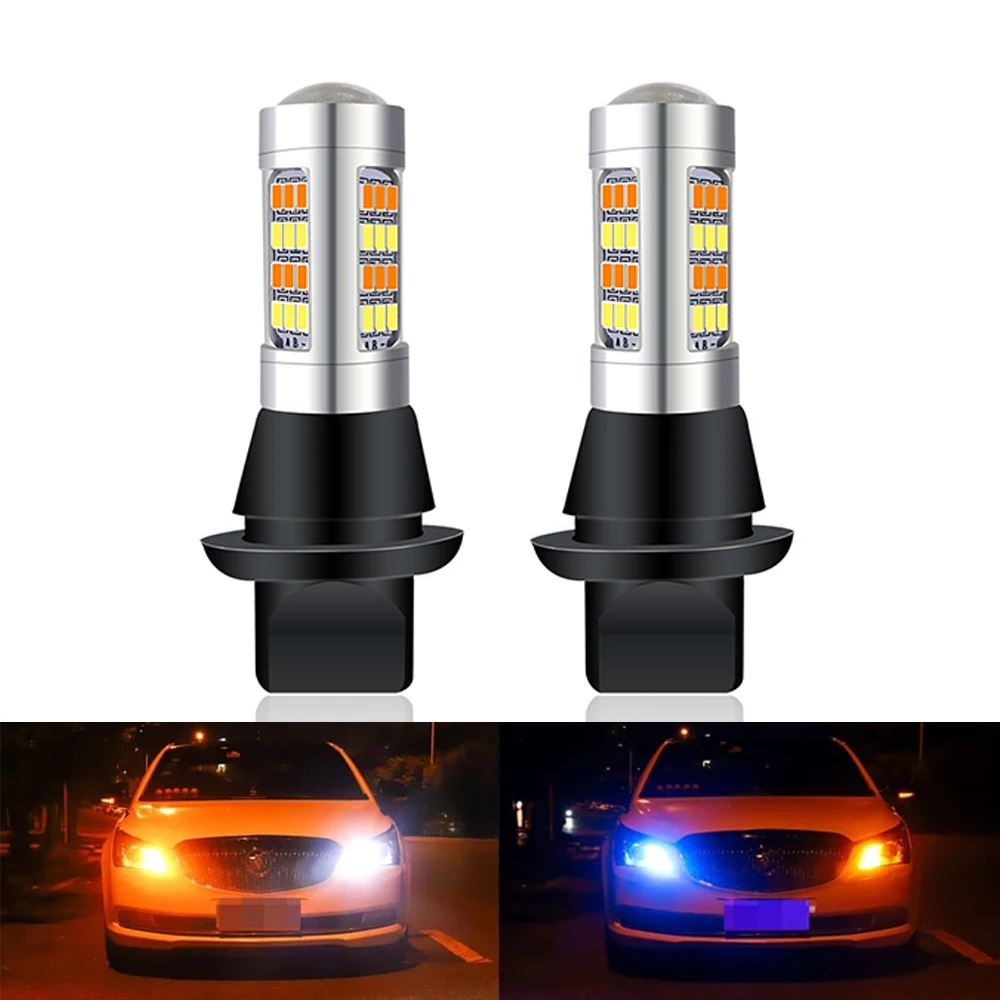 

Дневные ходовые огни Ba15s, BAU15S 1156 p21w s25 42led T20 W21W WY21W 7440 фары дневного света + сигнал поворота двойной режим ДХО, светодиодные габаритные огни