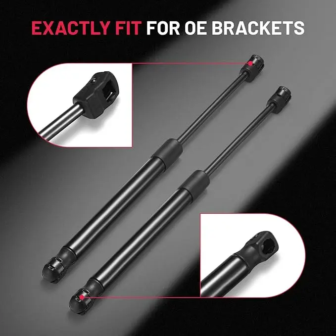 2PCS Rear Trunk Shock Lift Supports Boot Gas Struts For GMC Chevy 2002 2003 2004 2005 2006 2007 2008 2009 Shock Absorber Bar