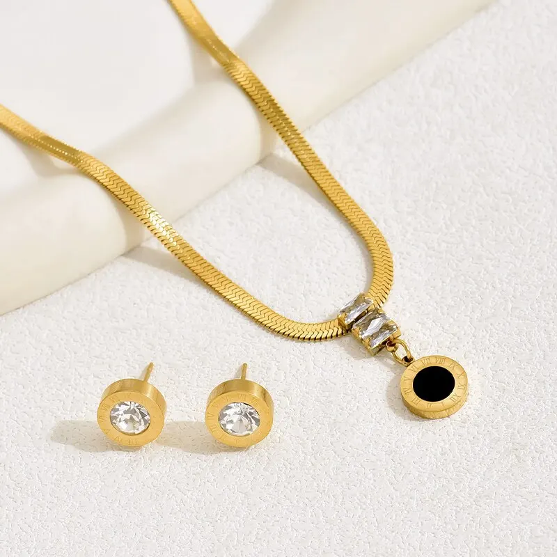 Серьги-подвески с римскими цифрами, 2 шт.