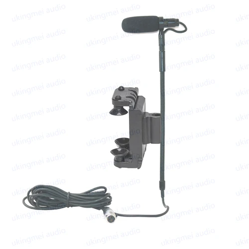 Imagen 2 del producto Micrófono condensador supercardioide para Viola, violín acústico, instrumento Musical, micrófono para sistema transmisor de paquete de cinturón corporal