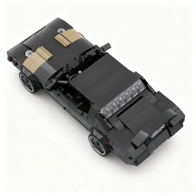 388pcs MOC Dom S Plymouth GTX City Champions Model Building Christmas Gifts Blocks Architecture Toy Creative Education Idea