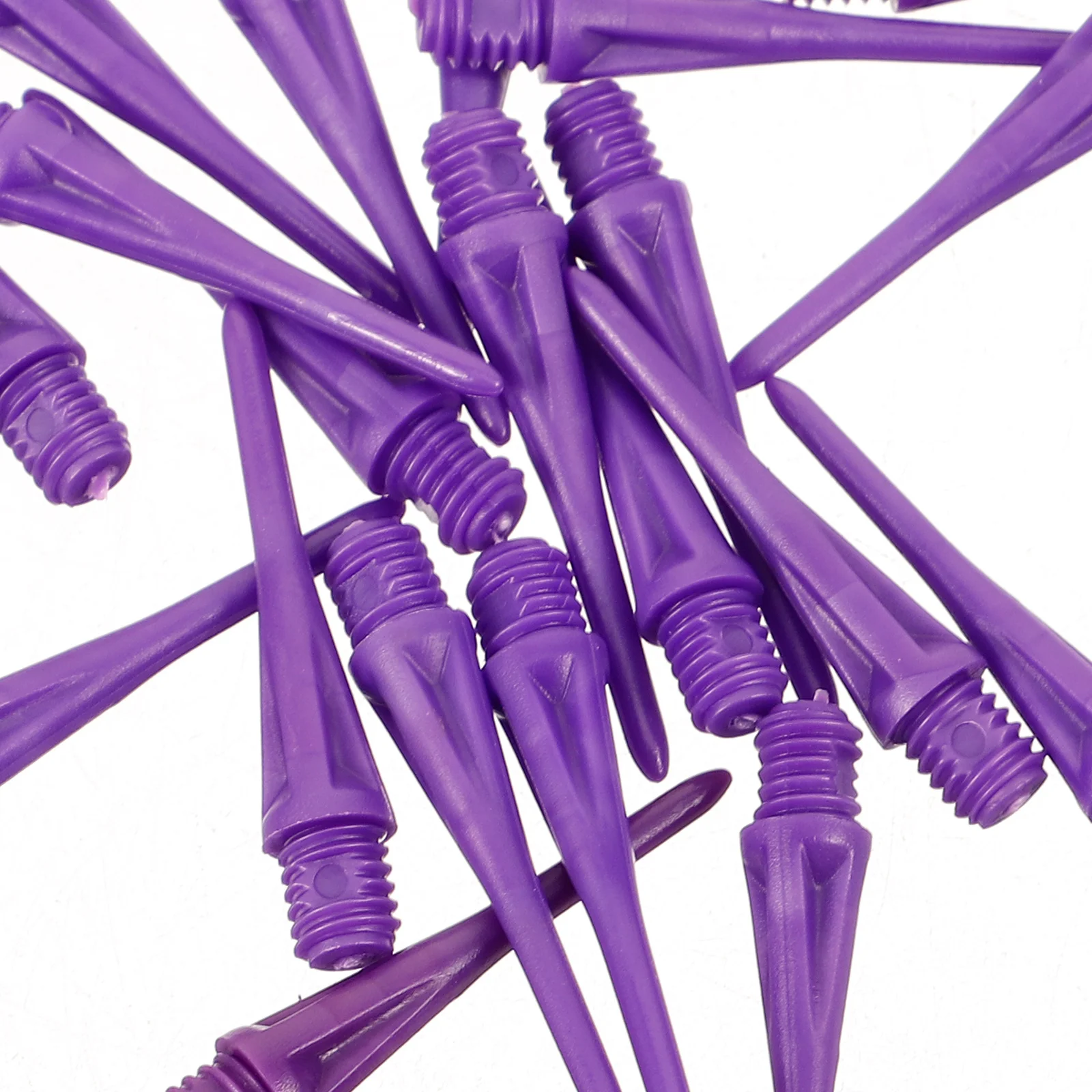 

50 Pcs Wear-resistant Tips Throwing Replacement Tipped Threaded Portable Needles Points