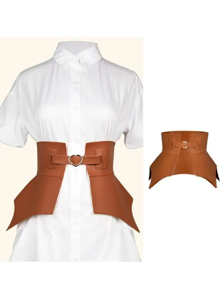 652f-all-match-ladies-waist-belt-women-straps-light-luxury-personality-large-ruffle-heart-buckle-belt-for-women-coat