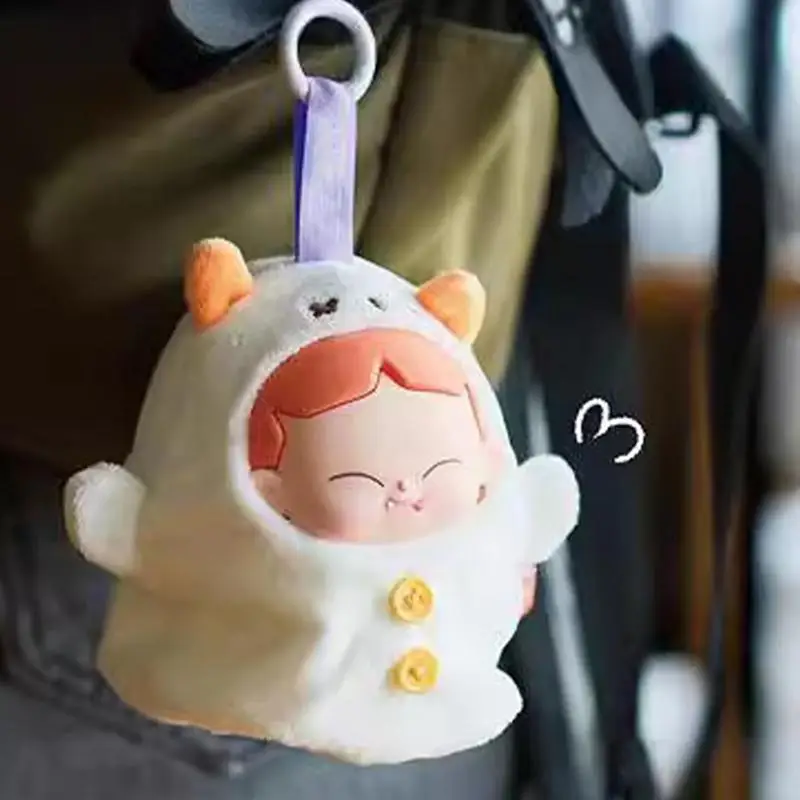 Doll Pendant Cartoon Pendant Adorable Plush Toy Bag Backpack Keychain Pendant For Children Christmas Trendy Ornament