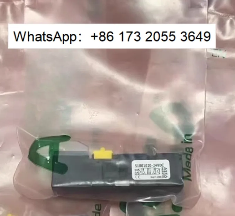 51801020 Solenoid Valve High Precision Replacement Part For Industrial Automation Equipment