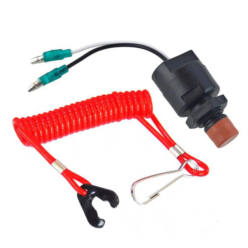 Marine outboard motor emergency flameout switch control box flameout key for Yamaha boat engine part NO. 6E9-82525-02