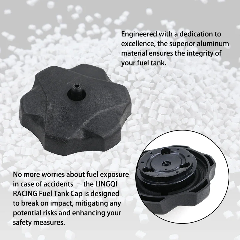 LESQUE Pit Dirt Bike Fuel Gas Tank Cap Lid Cover For Motocross ATV Off Road Vehicle Enduro Universal Motorcycle Accessories