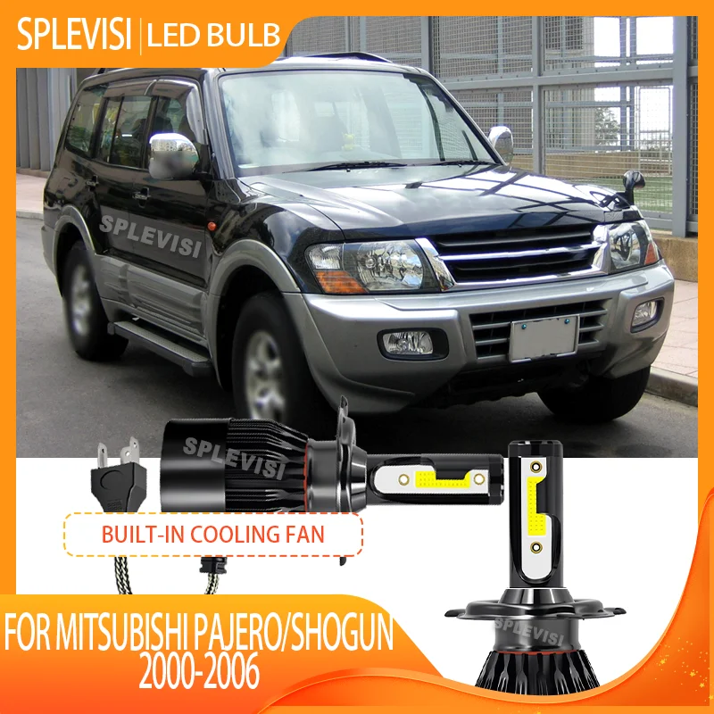 

Quick Response LED Headlight for Safe Driving, 60K Hour Lifespan For MITSUBISHI PAJERO/SHOGUN 2000 2001 2002 2003 2004 2005 2006