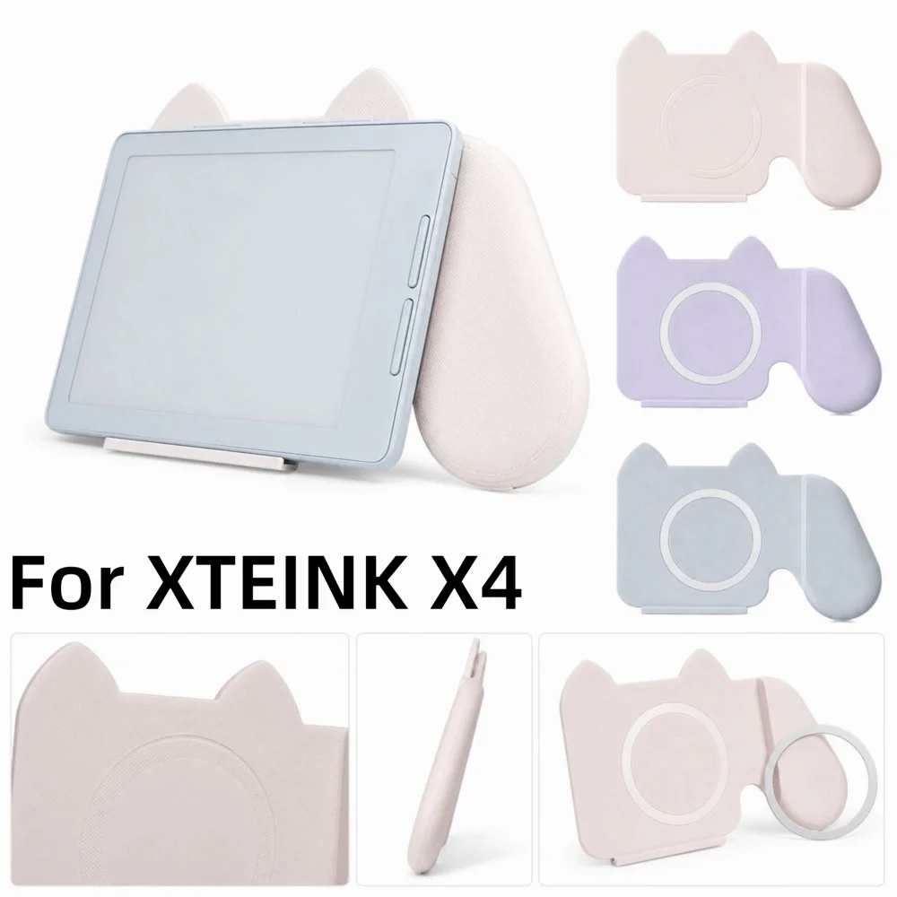 Cat Ear Shape Button Holder Handle Shell Side Handle Wear Resistant Dedicated Button Shell Scratch Resistant for XTEINK X4