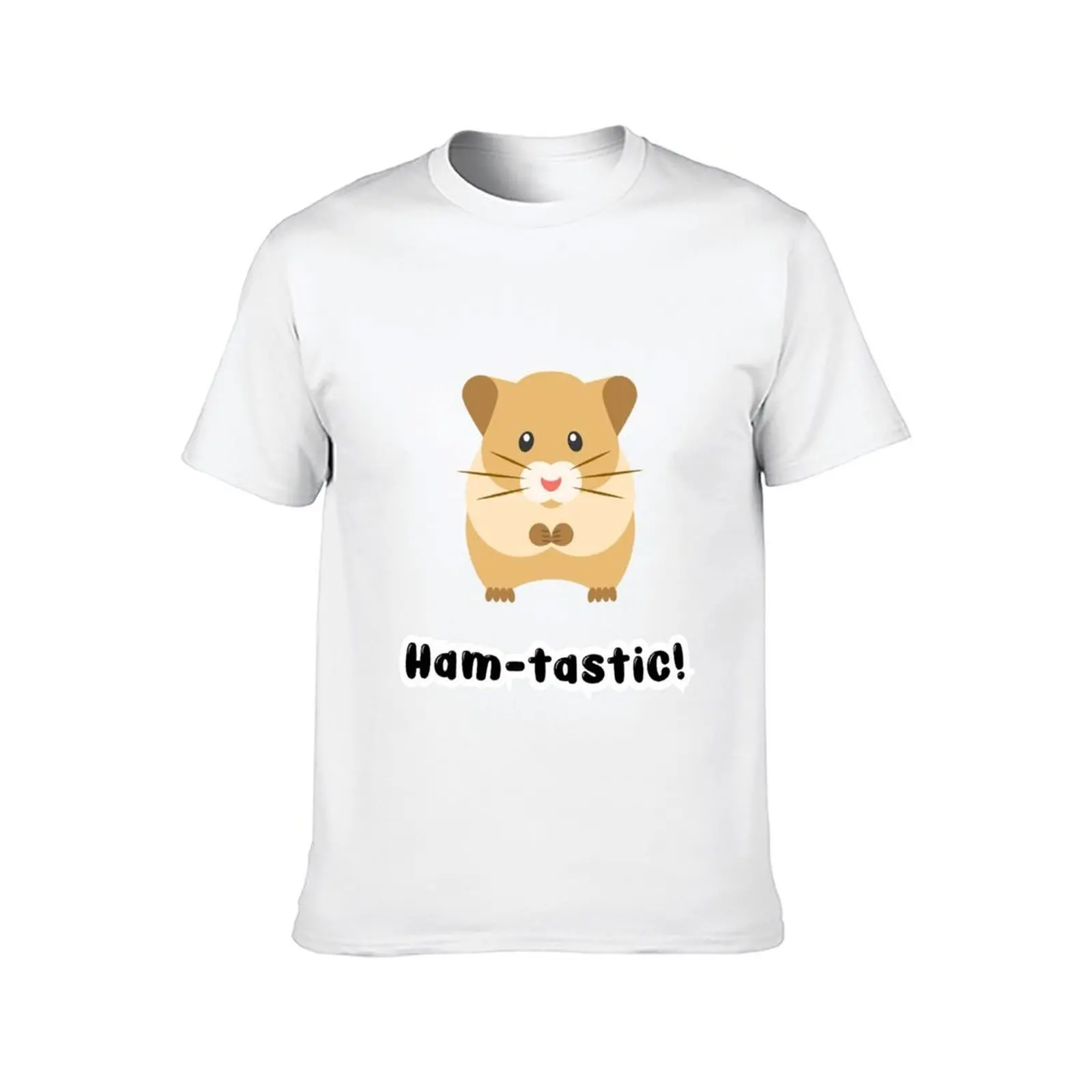 تي شيرت رجالي من ham-tastic تي شيرت رجالي من القطن الثقيل تي شيرت قطن 100%