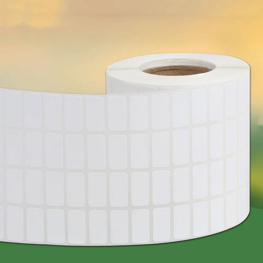 1pcs Self-Adhesive Blank Labels Sturdy Writable White Paper Stickers For Storage Box Jar Container Label Sticker Diy