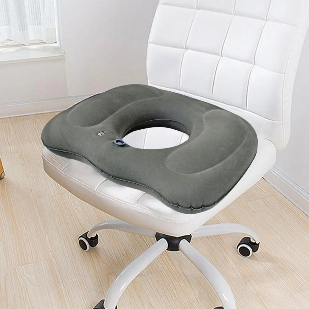 Extra dik donut-traagschuim zitkussen van FOMI Care | 45,7 x 40,6 x 8,9 cm | groot staartbeen kussen voor auto, vrachtwagen, bureaustoel, rolstoel | rug, bedzweren, stuitbeen, aambei, ischias pijnverlichting Extra dik donut-traagschuim zitkussen van FOMI Care | 45,7 x 40,6 x 8,9 cm | groot staartbeen kussen voor auto, vrachtwagen, bureaustoel, rolstoel | rug, bedzweren, stuitbeen, aambei, ischias pijnverlichting