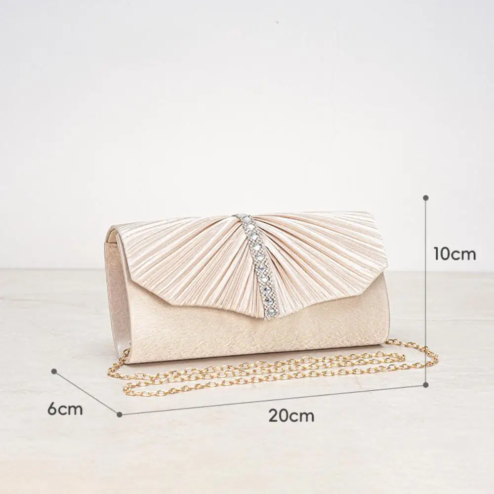 

Gold Envelope Bag Sequin Wedding Party Handbag Evening Clutch Bag Polyester Fashion Elegant Purse For Dinners Weddings Formal