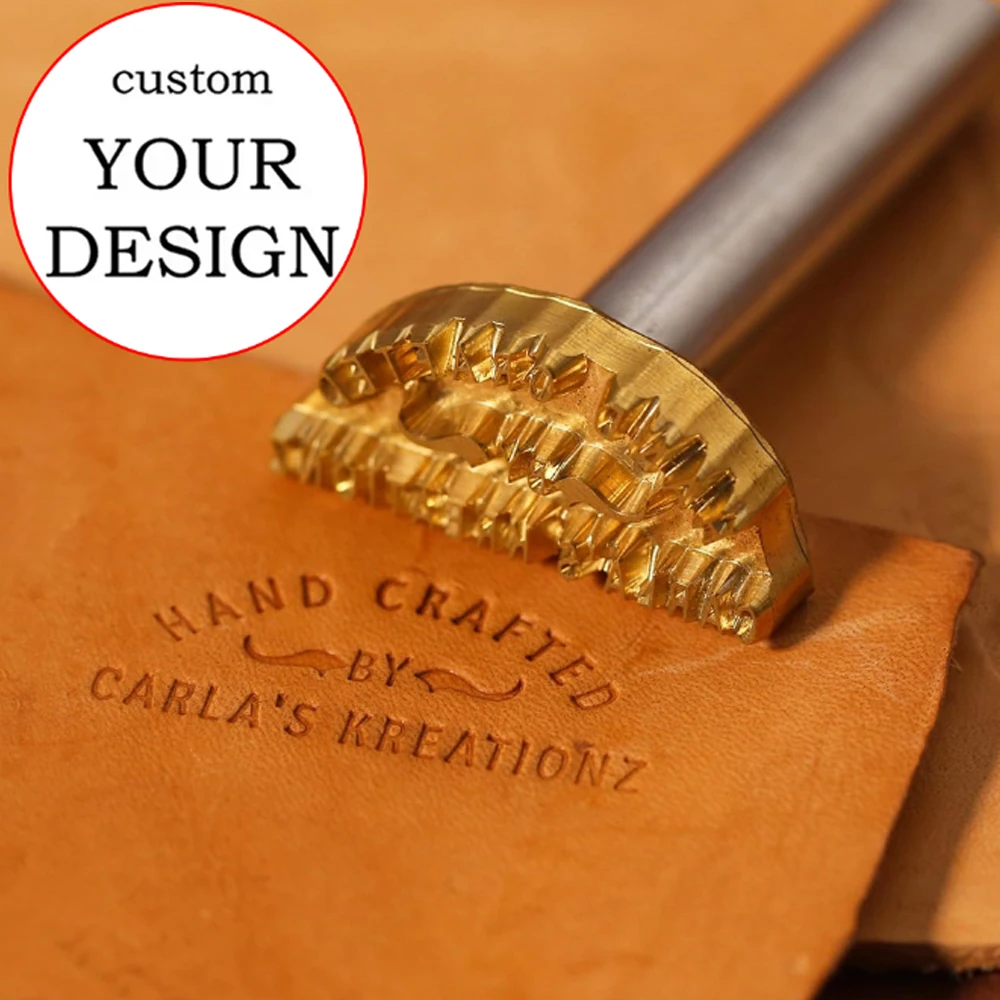 Leatherwork Logo - M8 Индивидуальный штамп для кожи с