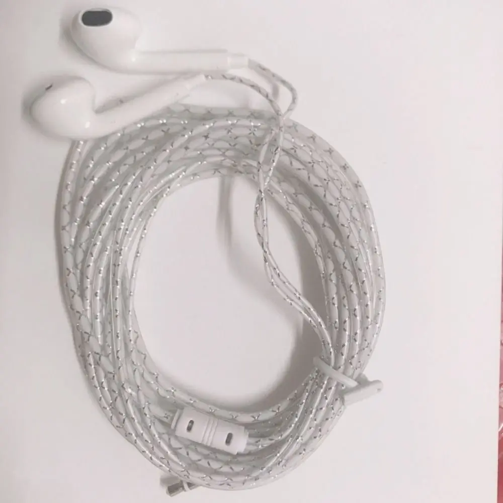 1Pcs 2m/3m Cable Length Headset 3.5mm Anchor Computer Game Live Sound Card Monitoring Recording Bass Earplugs Headset