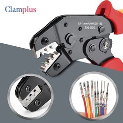 ISN-025 Crimp Dupont Terminal Wire Crimping Tool AWG 28-18(0.1-1mm²) MINI-PV/Molex KK 396 Micro Timer Connectors Crimper Plier