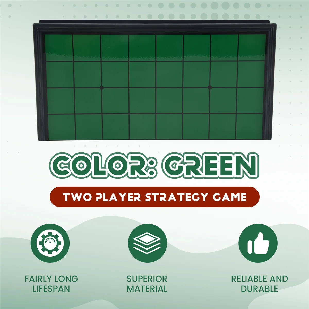 แม่เหล็กแบบพกพาพับ Reversi Othello คณะกรรมการหมากรุกมาตรฐานการศึกษาบ้านผู้ปกครอง-เด็กเกมครอบครัว