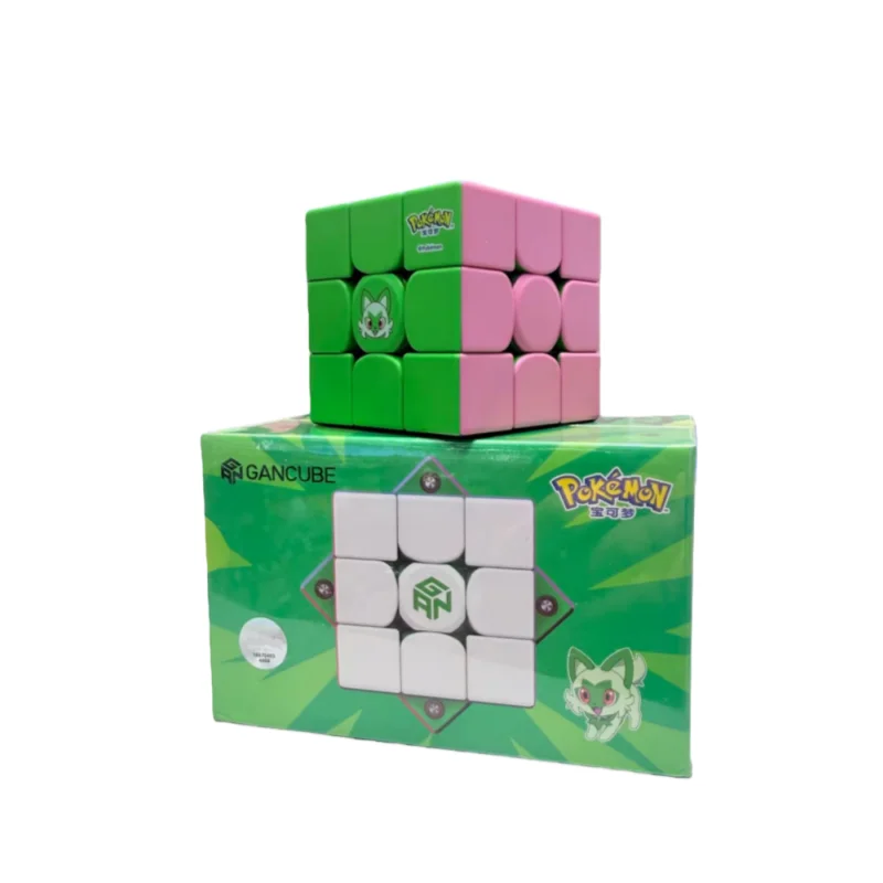Echte Gengar GAN V100 Maglev Pokemon Rubik's Cube Poke Ball Set GAN12 Maglev Echte Anime Collectible Toy Boy's Verjaardagscadeau - afbeelding 2