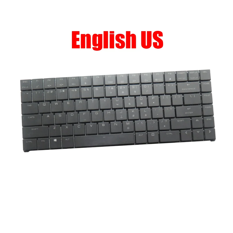 Laptop Keyboard For ADATA For XPG Xenia 15 Gaming Notebook English US With Backlit Black New