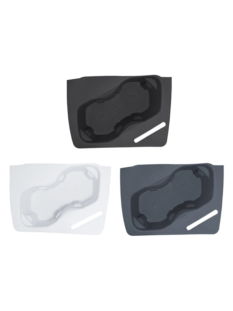 لجيلي EX5 جالاكسي E5 بروتون E.MAS التحكم المركزي سيليكون كأس وسادة حامل الكأس 7 كوب غطاء مقاوم للماء سهلة التنظيف #1