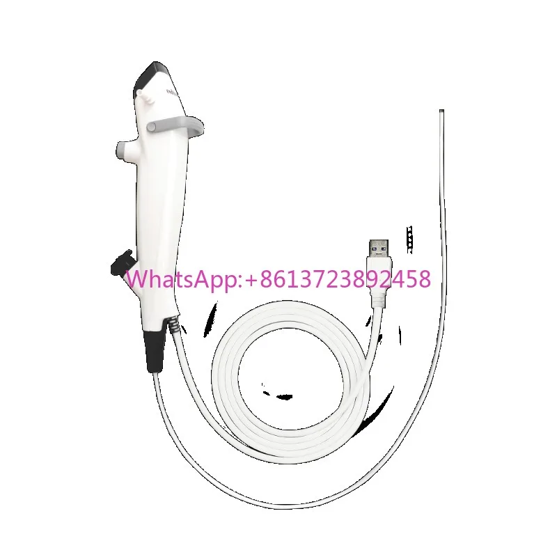 

Medical Electronic Endoscope Working Channel 2.2 2.4 2.8mm USB Connector Flexible Endoscope Video Bronchoscope Disposable ENT