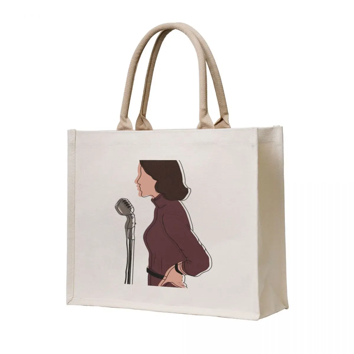

Female Comedienne Tote Bag Shopper handbag Portable shopping bag shopping bag logo