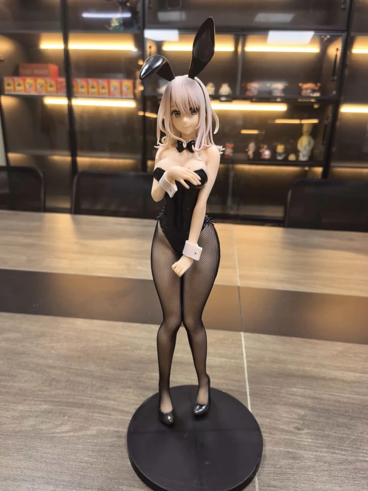 

Kuroiwa Medaka 1/4 Scale Bunny Girl PVC Figure Kawaii Desktop Decoration Collectible Action Toy for Fans