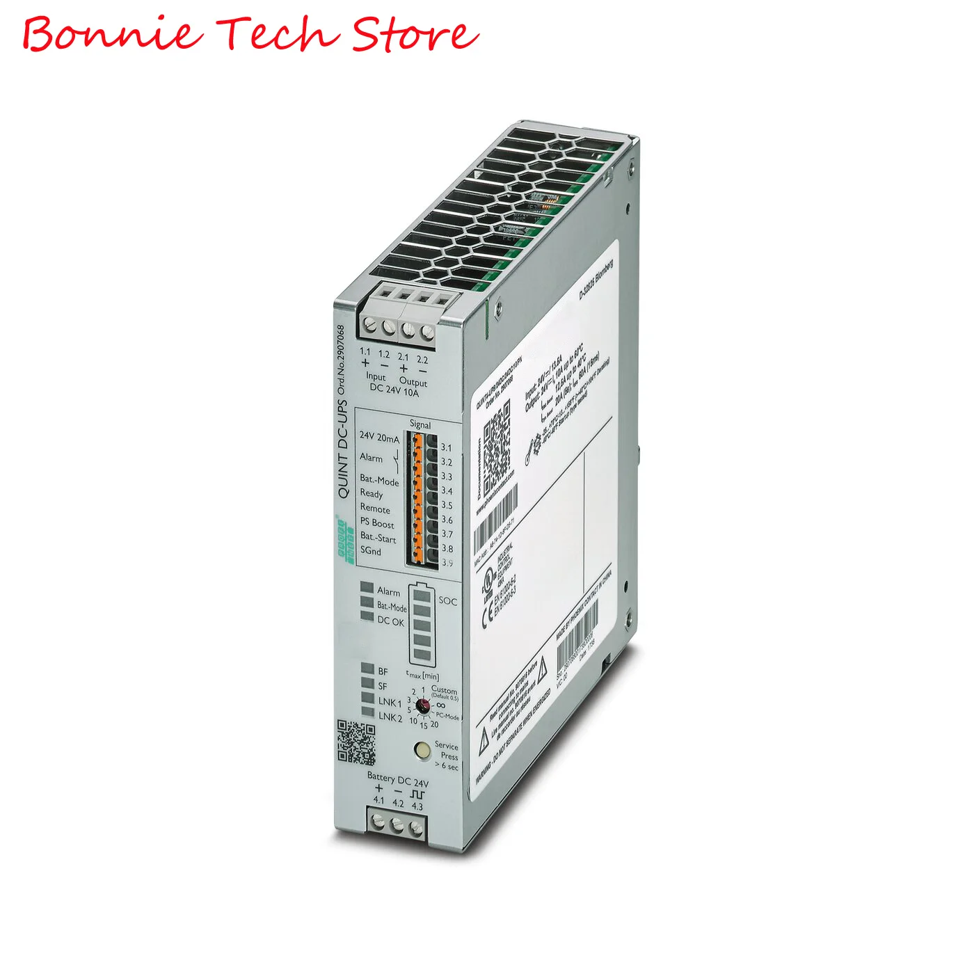 2907068 for Phoenix Uninterruptible power supply - QUINT4-UPS/24DC/24DC/10/PN