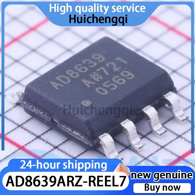 1PCS AD8639ARZ-REEL7 Package SOIC-8 Dual Precision Operational Amplifier