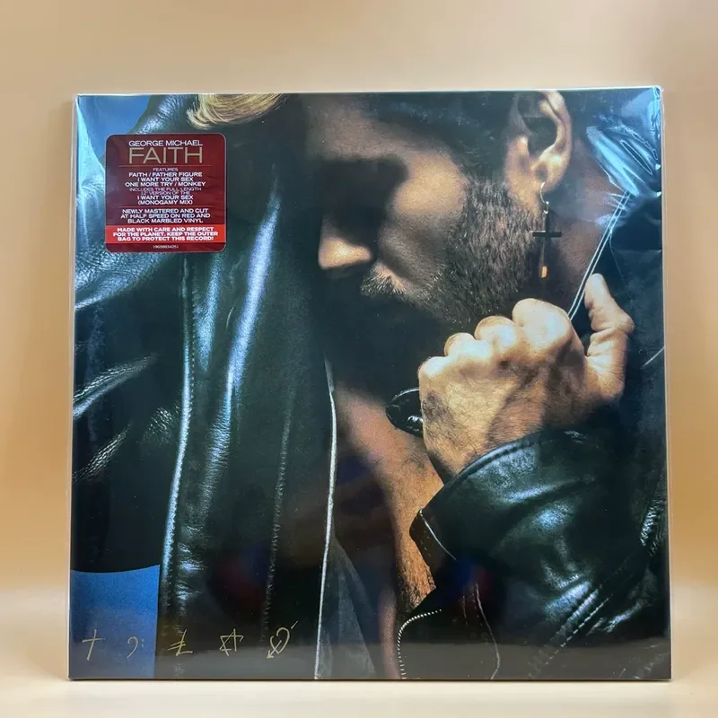 

2LP Red Glue Record for George Michael Faith Genuine Brand New Unopened