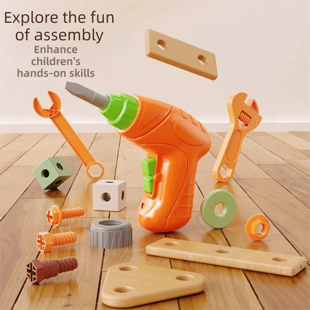 59/100/143 Stuks Kinderen Educatief Simulatie Onderhoud Toolbox Plastic Montessori Leren Houten Gereedschap Speeltoestel