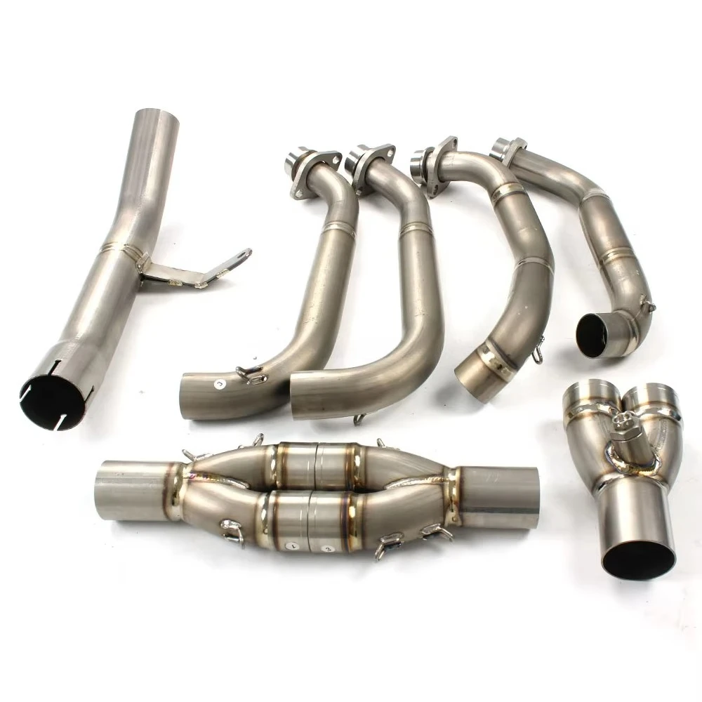 

Motorcycle Catback Exhaust System Titanium Alloy Exhaust Muffler Pipe Motor for Kawasaki Z900RS 2019