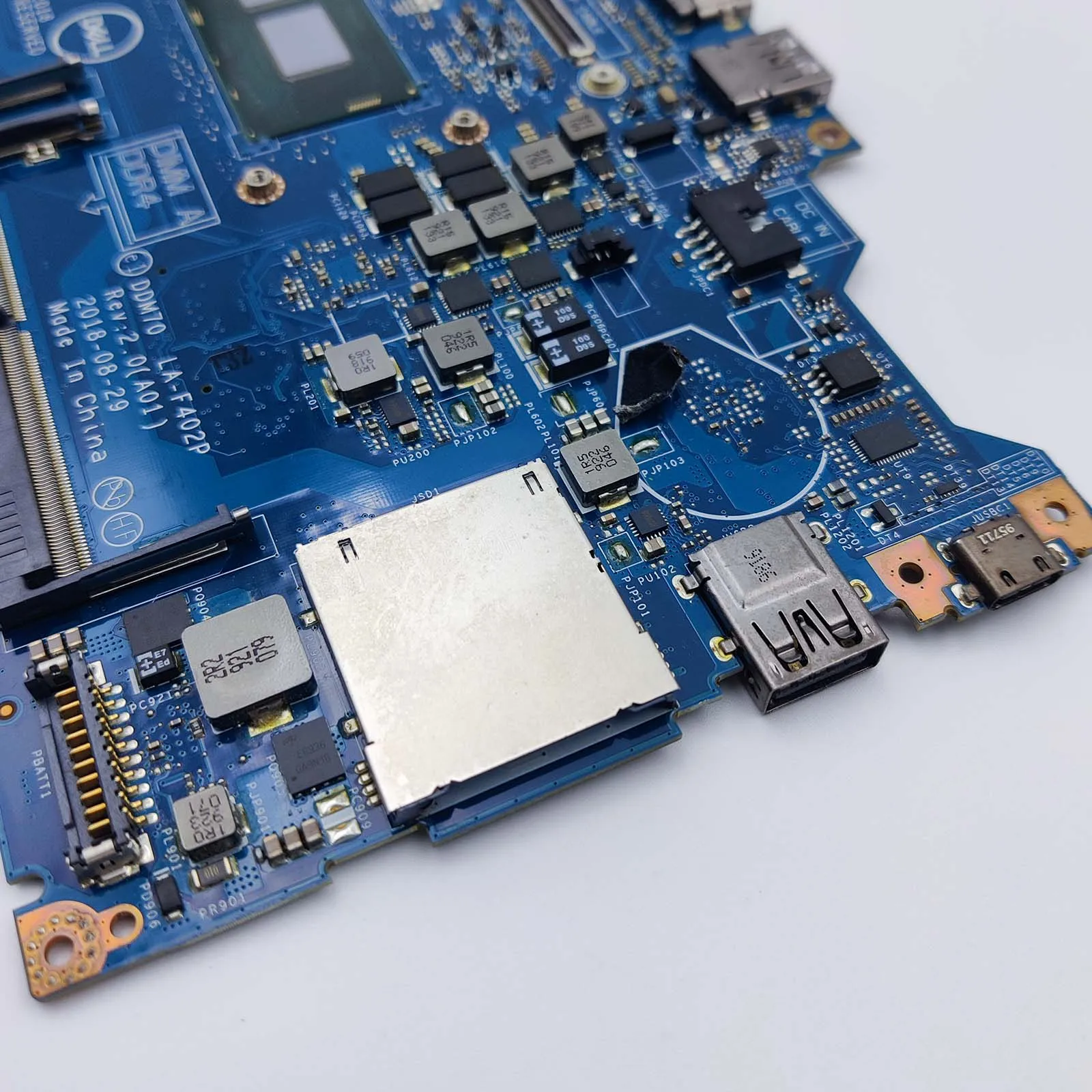 LA-F402P DELL ノートパソコンのマザーボード LA - F402P Latitude 5490 E5490 CN - 0F84M1 0F84M1 ​   ノートパソコンのメインボード