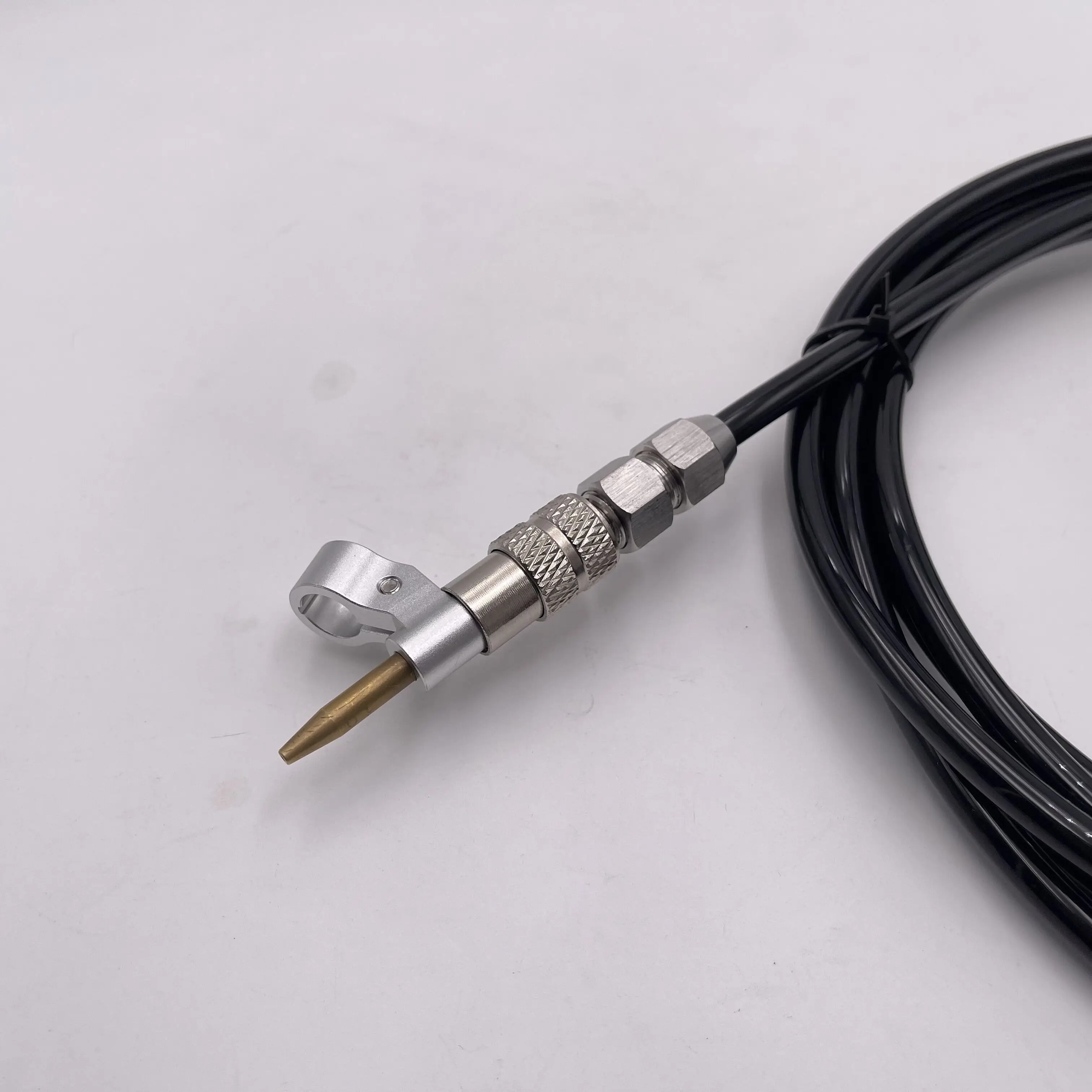 Revestimiento de alimentación de alambre de teflón o revestimiento de acero inoxidable SS304 con conjunto de alimentación de cable y conector rápido