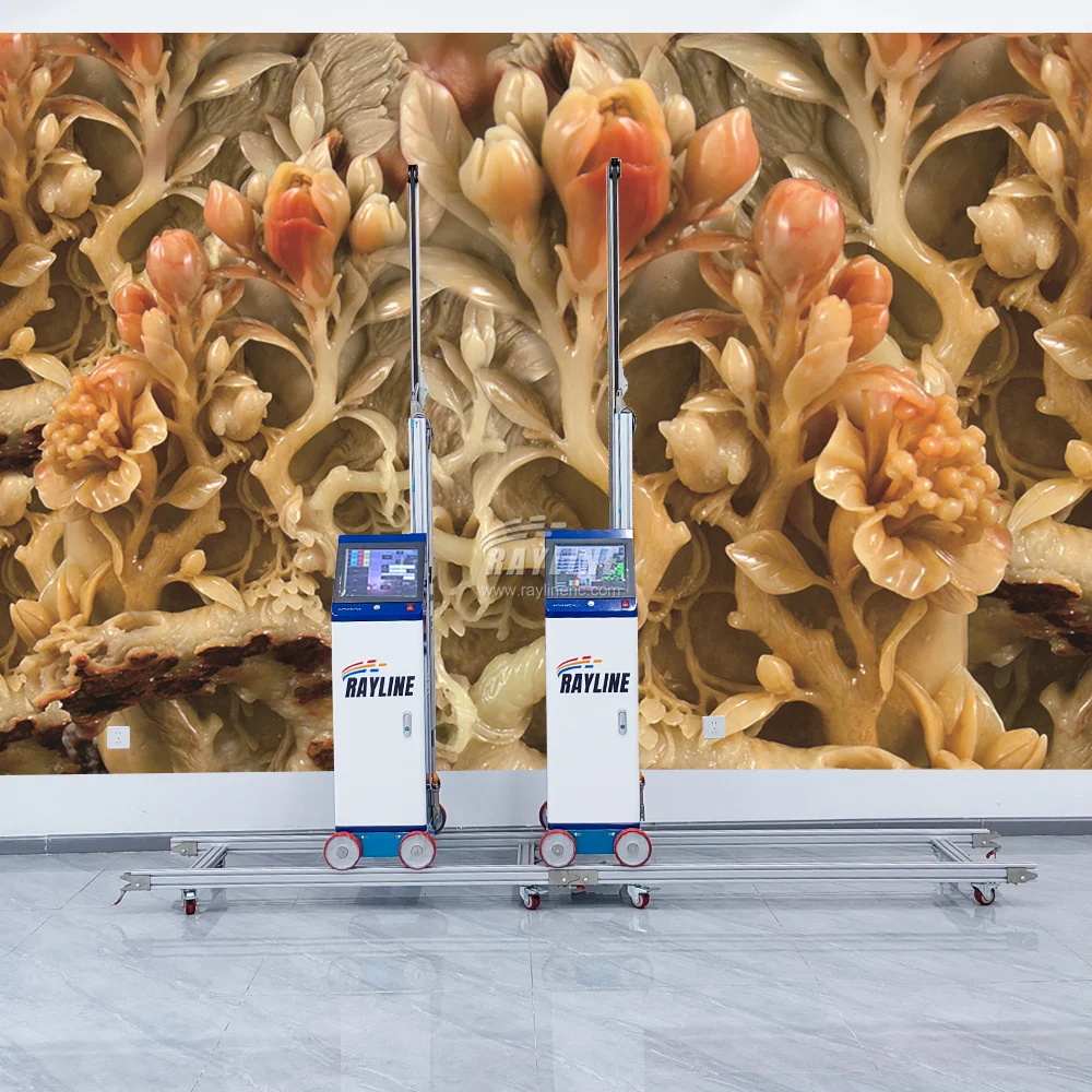 

Воллпен 16/32/64 ㎡ Настенный принтер 9600DPI, вертикальный УФ-принтер для стен и пола с ИИ и разрешением 4K