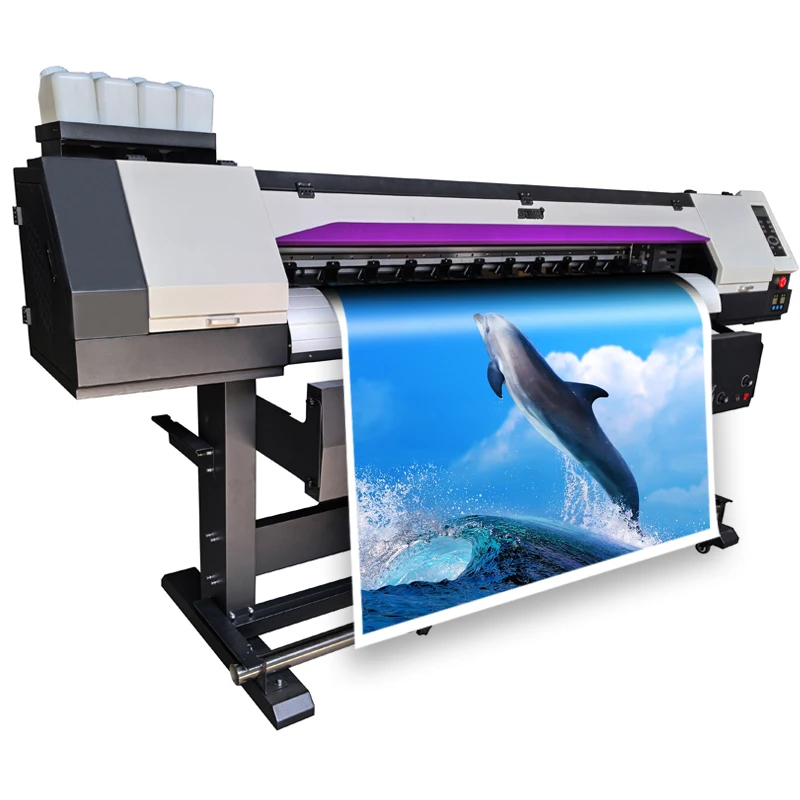 2024 New updated 5ft 1.6m Inkjet large format printer for canvas Vinyl printing machine with XP600/ i3200 heads