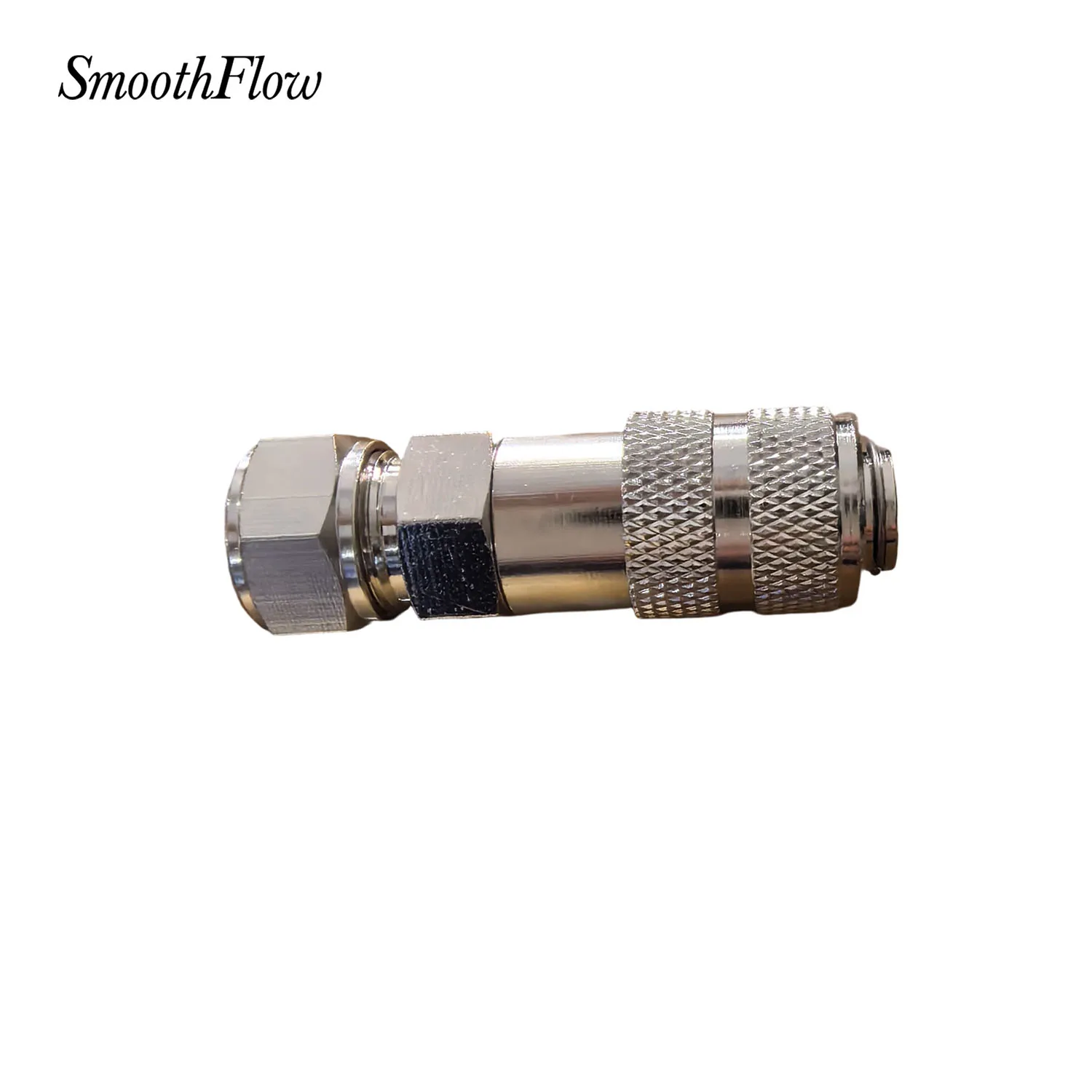 SmoothFlow Female Grease Coupler 10mm Push-On Connection for SJB Series Grease Charger