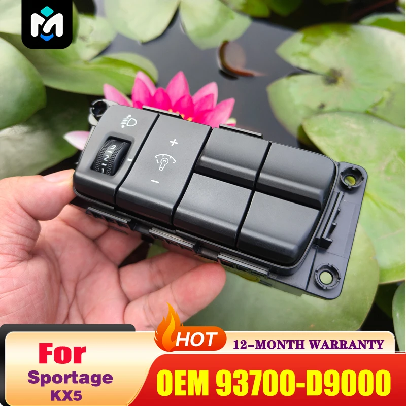 For Ki-a KX5 OEM 93700-D9000 Car Headlight Adjustment Switch Auto Parts for Vehicle