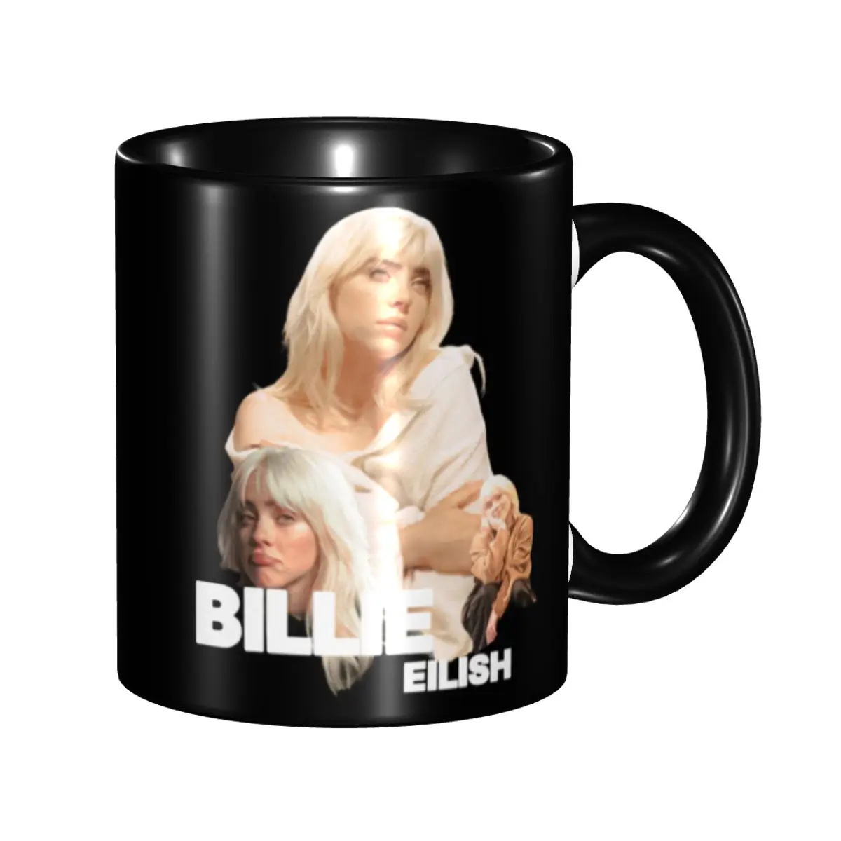 Zanger Muziek Billies Eilishs Koffiemok DIY Gepersonaliseerde Keramische Melk Thee Mok Cup