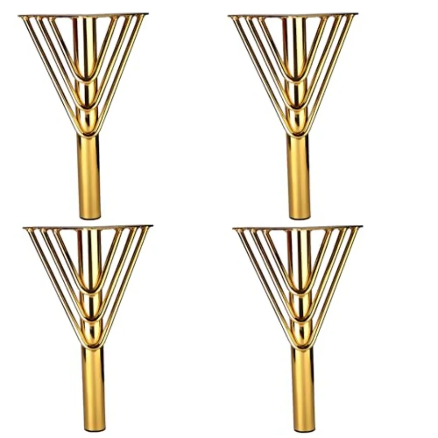 

Furniture Leg Triangle Shaped Hairpin Furniture Table Feet pcs Heavy Duty Metal Coffee Table Legs for Sofa Dresser Cabinet