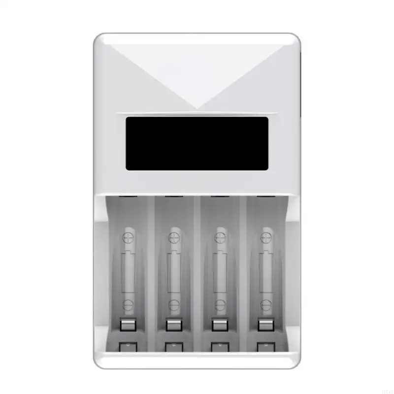 충전식 배터리 용 4 개의 슬롯이있는 H7JF 스마트 배터리 충전기 1.2V NI-MH NI-CD