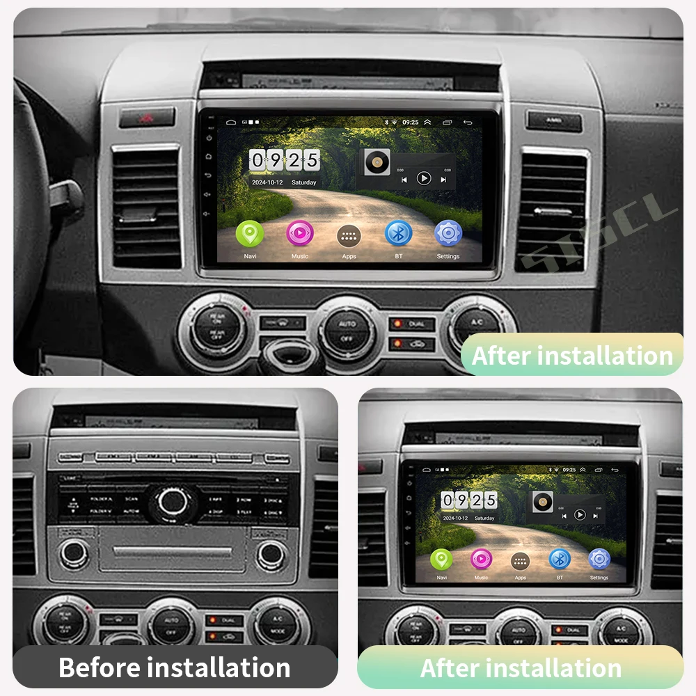 2 Din Android 13 Car Radio For Mazda MPV LY 2006 - 2016 Multimedia Stereo GPS Navigation Video Player Carplay Auto DSP 4G WIFI