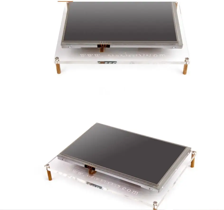 Chuanlon 4.3인치 저항성 터치스크린 LCD와 AM57x AM437x AM3354 C6748 개발 보드