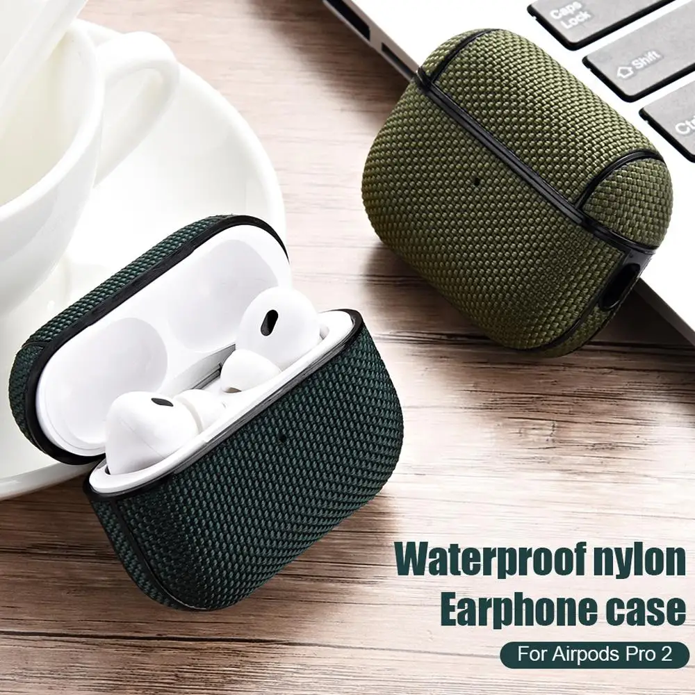 

Waterproof Nylon Cloth Case For Airpods Pro 2 3 USB C Gen Earphone Case For Air Pods Pro2 Pro 2nd 1 Charging Headphone Sleeve