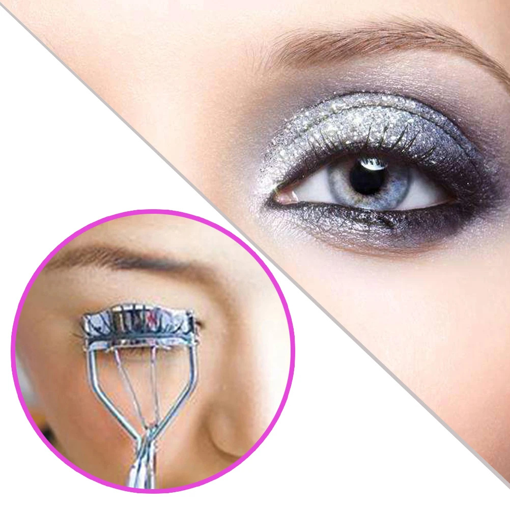 

100 Pcs Eyelash Curler Refill Pads Black Strip Replacement Cushions for Women Long Thick Curled Lashes Makeup Accessory