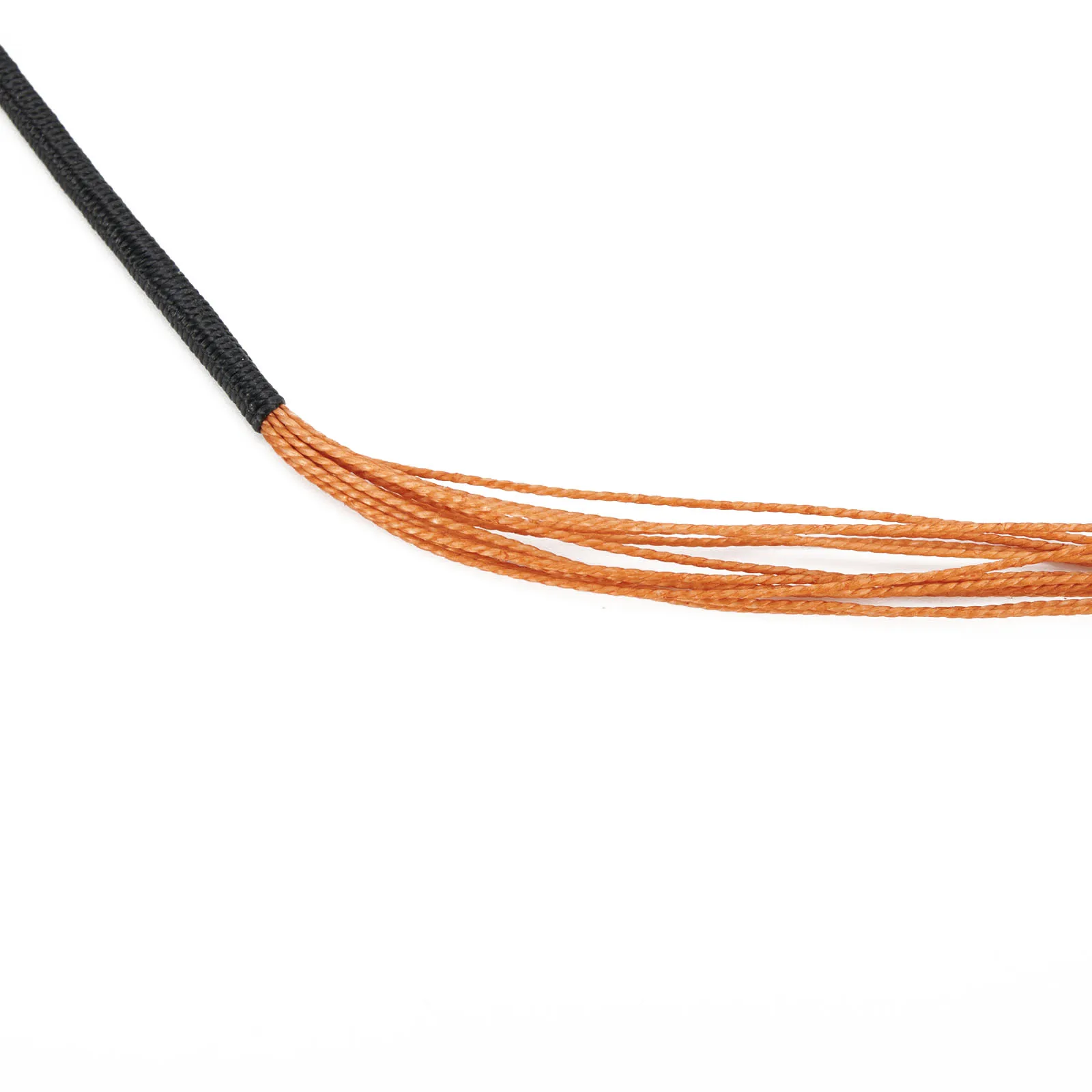 Bowstring Straight Pull Lightweight Multi-strand Portable Traditional Strings 12 Strand 50 Inch Bold Center Guard