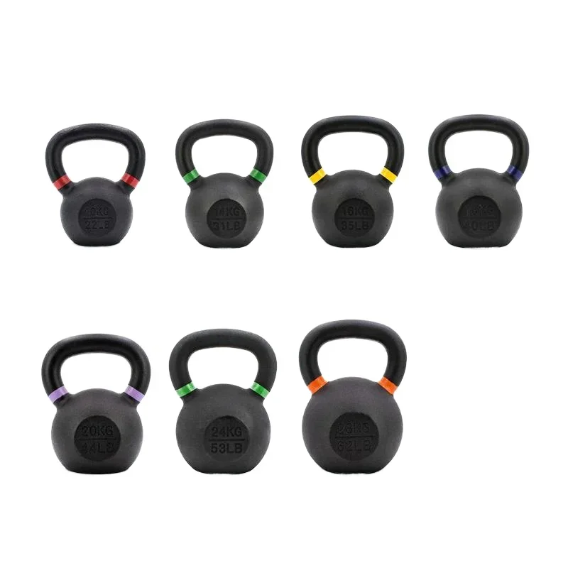 28kg  62LB Kettle Bell Exercise Weights & Gym Equipment Premium Kettlebell Weight Fitness Training Equipment